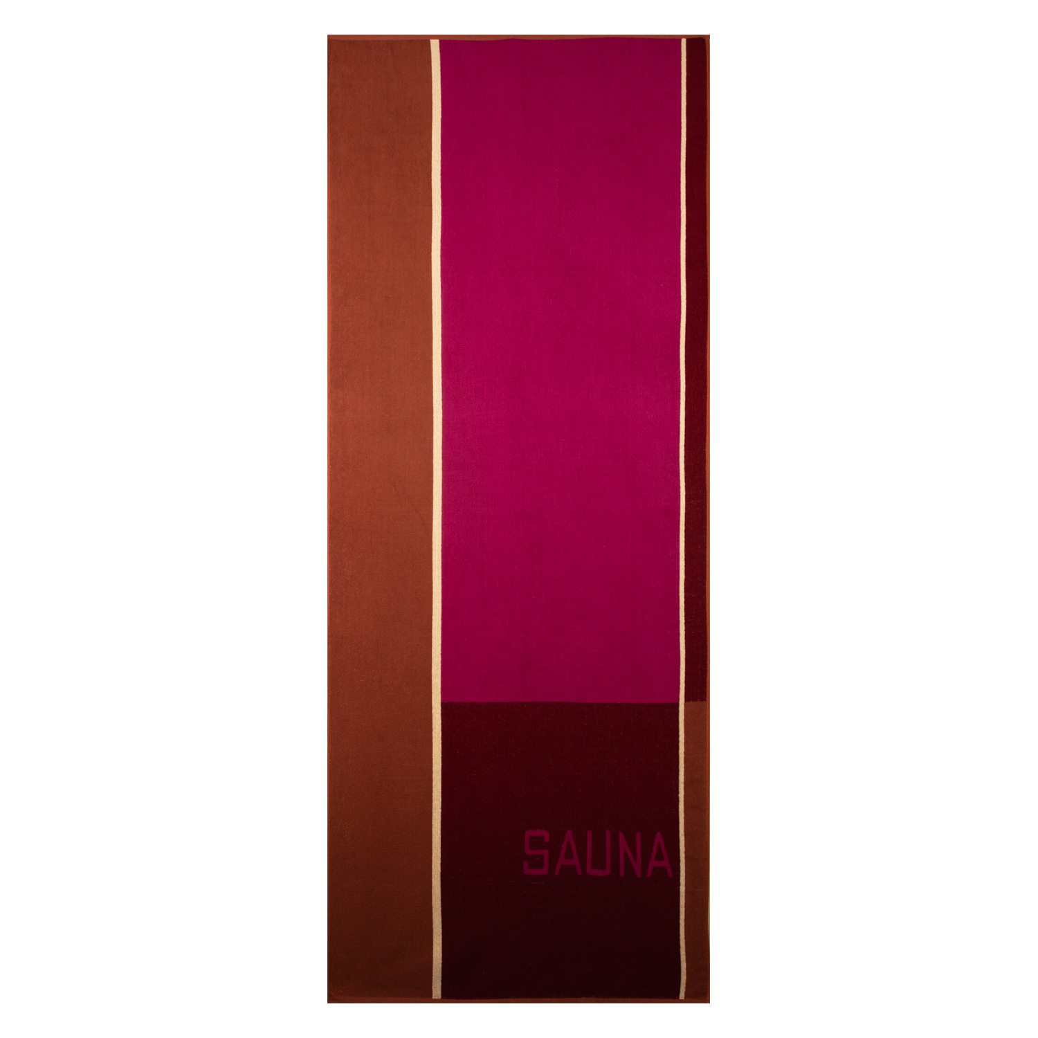 Saunatuch Öby im klassischen  Muster