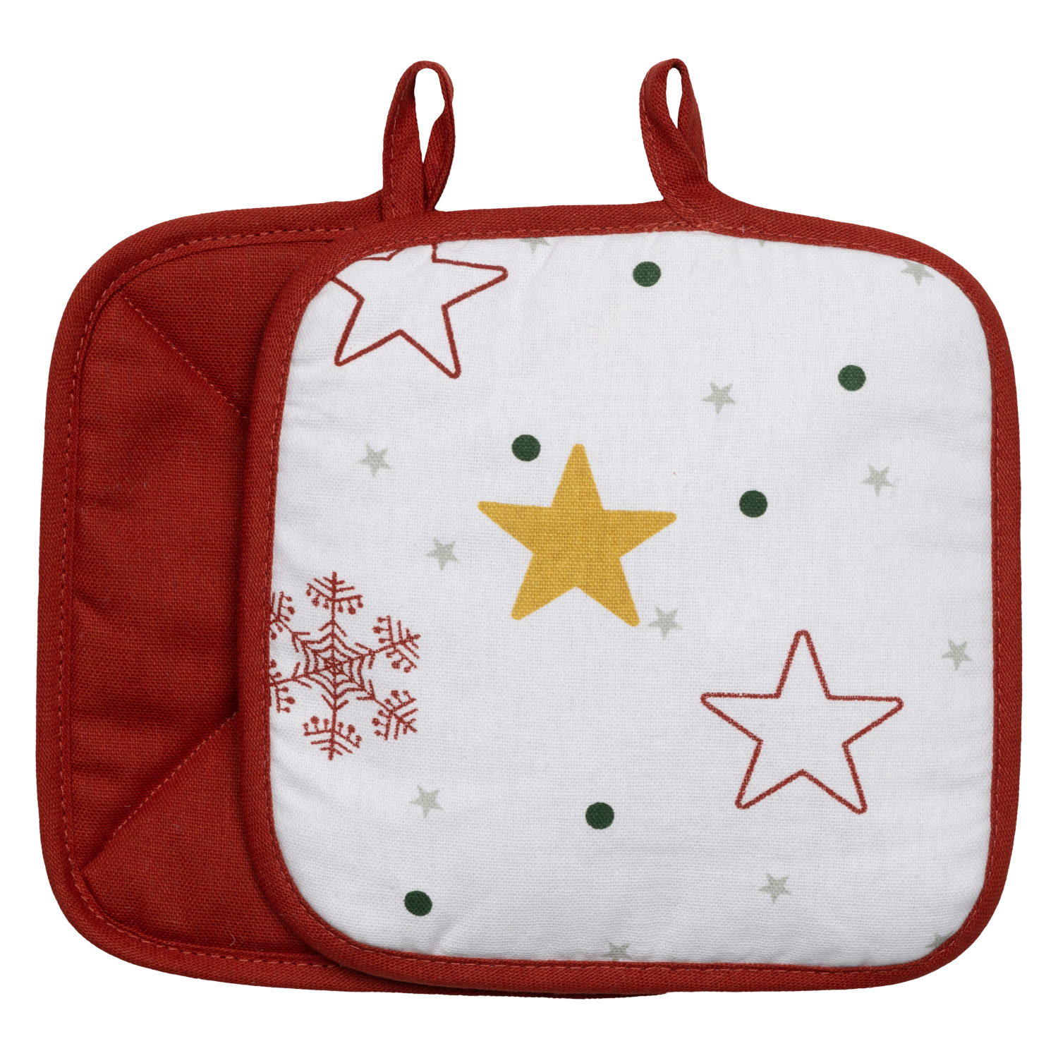 Topflappen 2er Pack X-Mas Edition - Wintertime (Küchengreifhilfe)