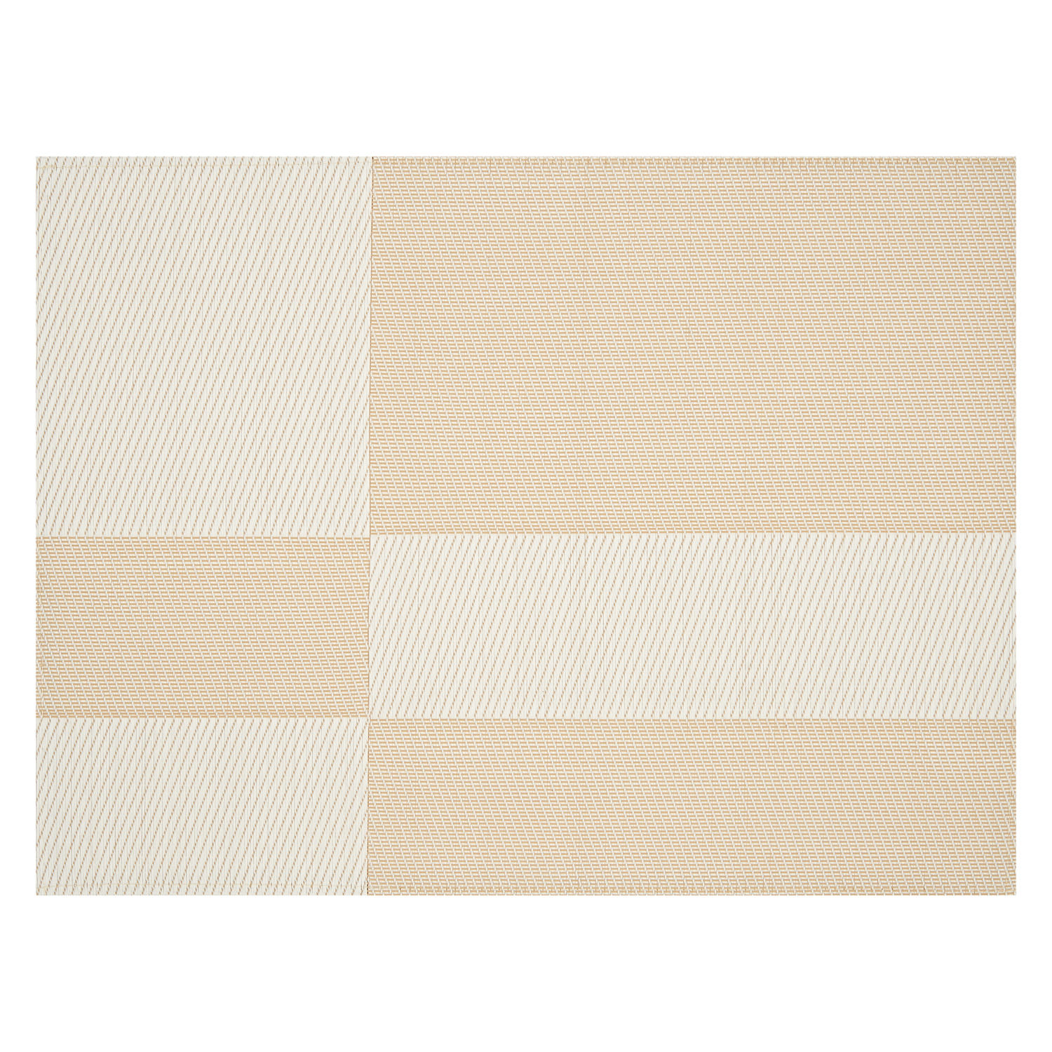 Tischset Vario - Farbe ecru