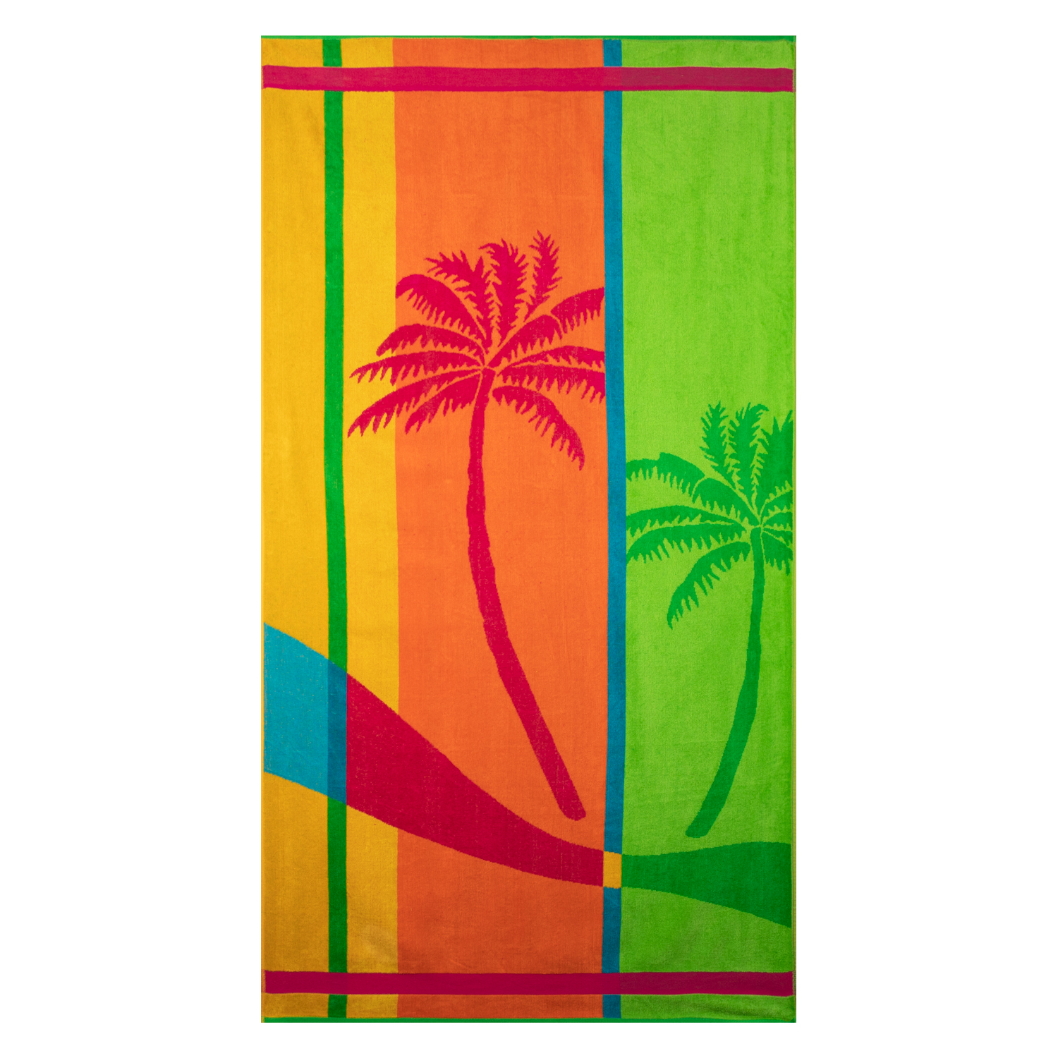 Strandtuch Design Palmenstrand