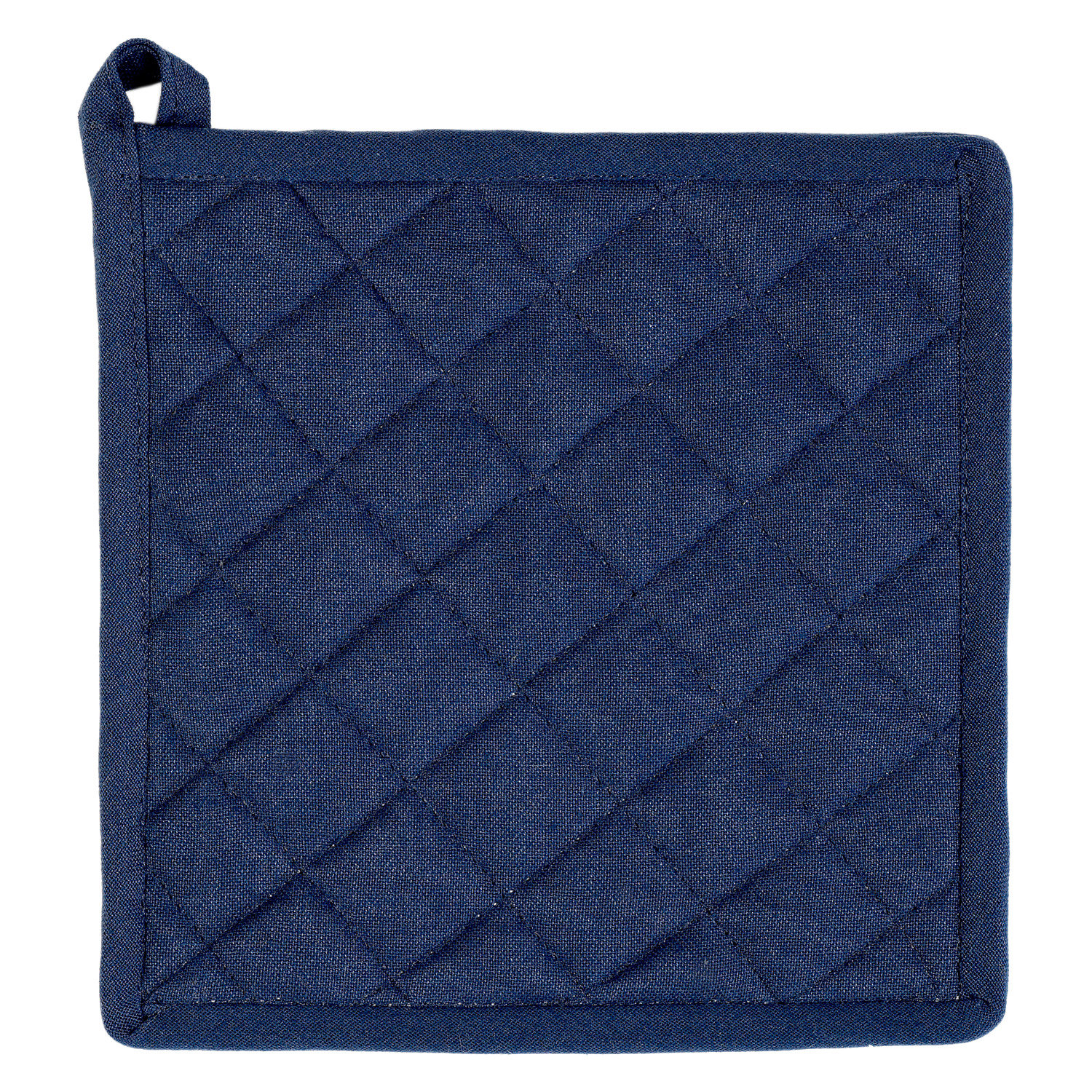 Topflappen uni - Farbe marine (Küchengreifhilfe)