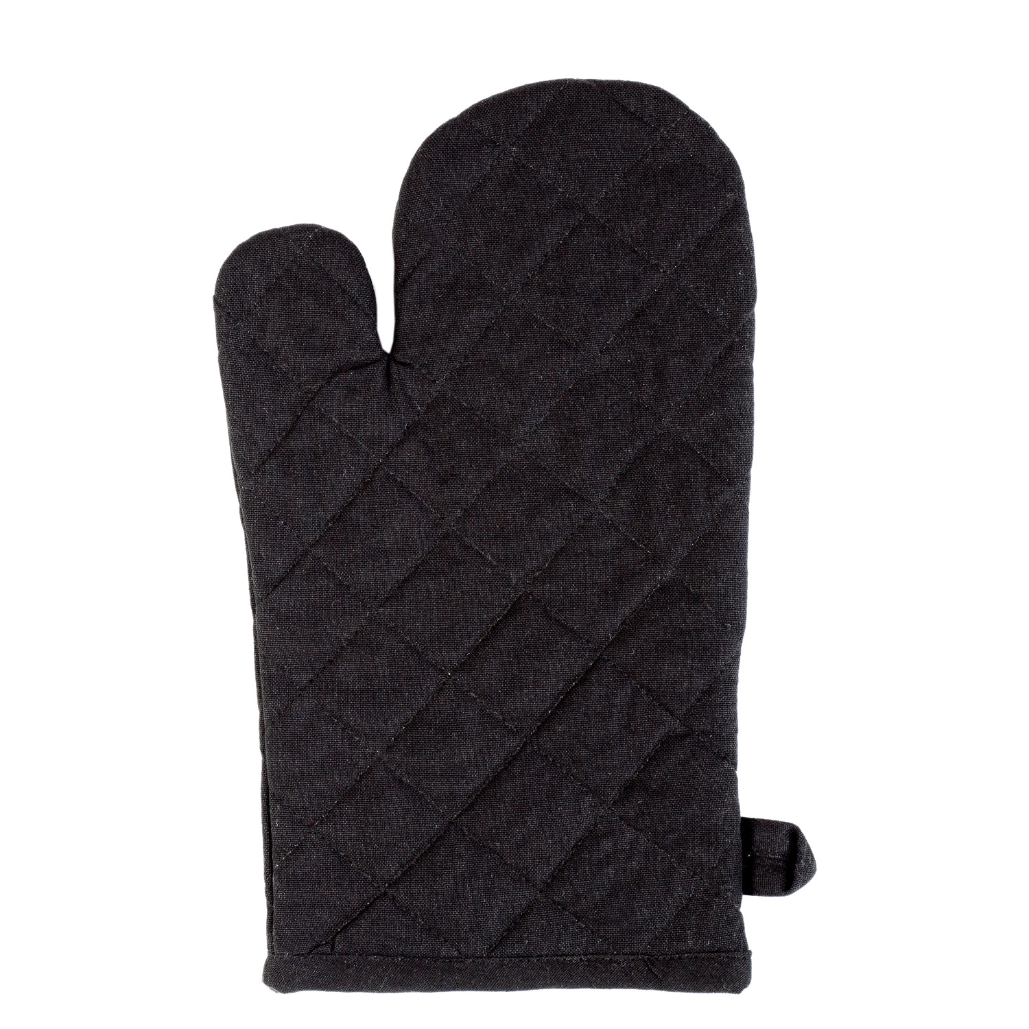 Ofenhandschuh (PSA) uni - Farbe schwarz
