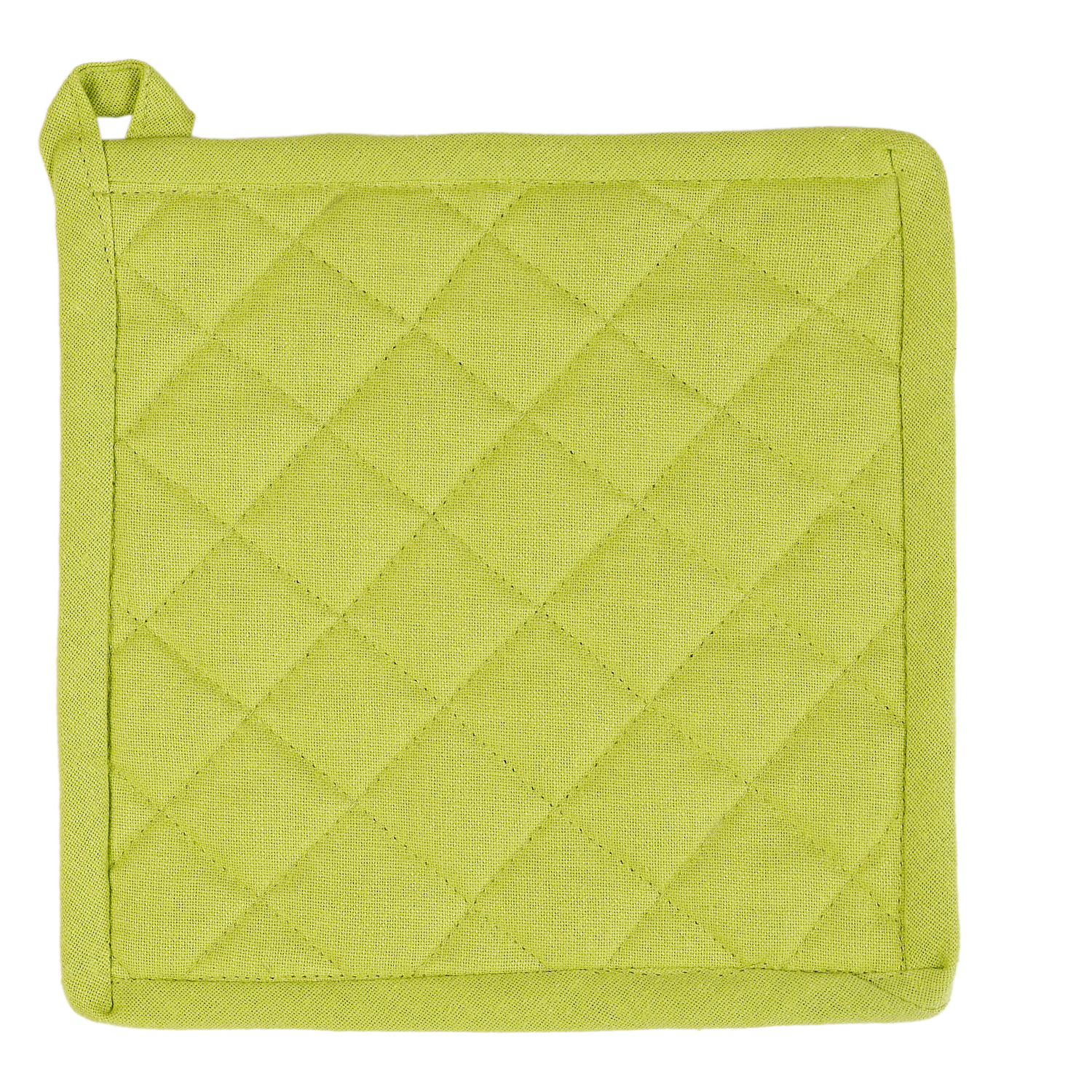 Topflappen uni - Farbe anis (Küchengreifhilfe)