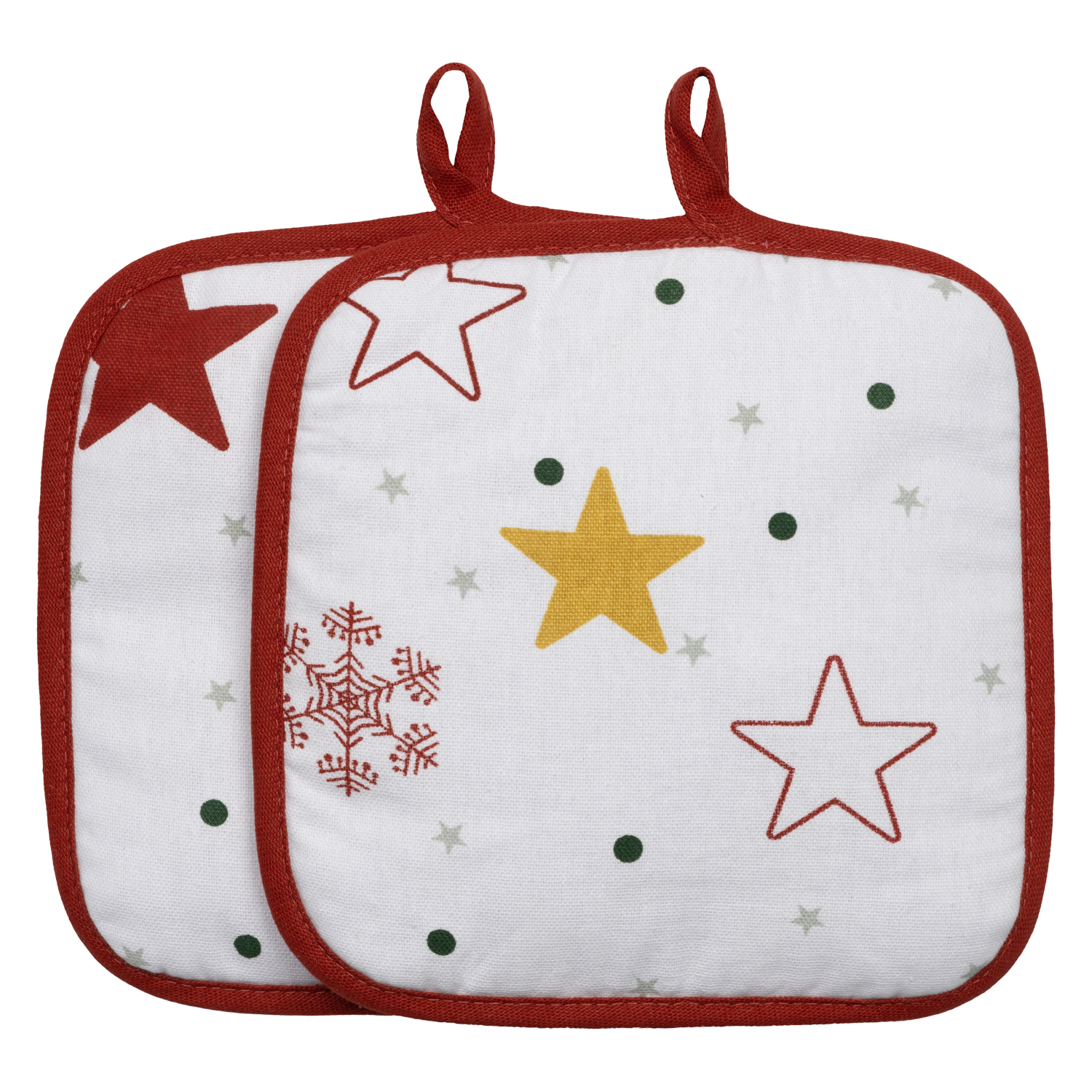 Topflappen 2er Pack X-Mas Edition - Wintertime (Küchengreifhilfe)