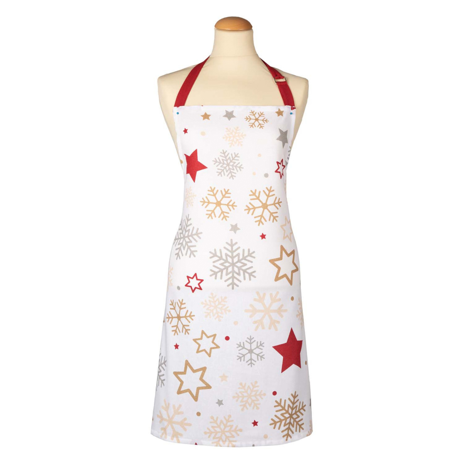 Kochschürze Stardust - winterliches Küchenthema