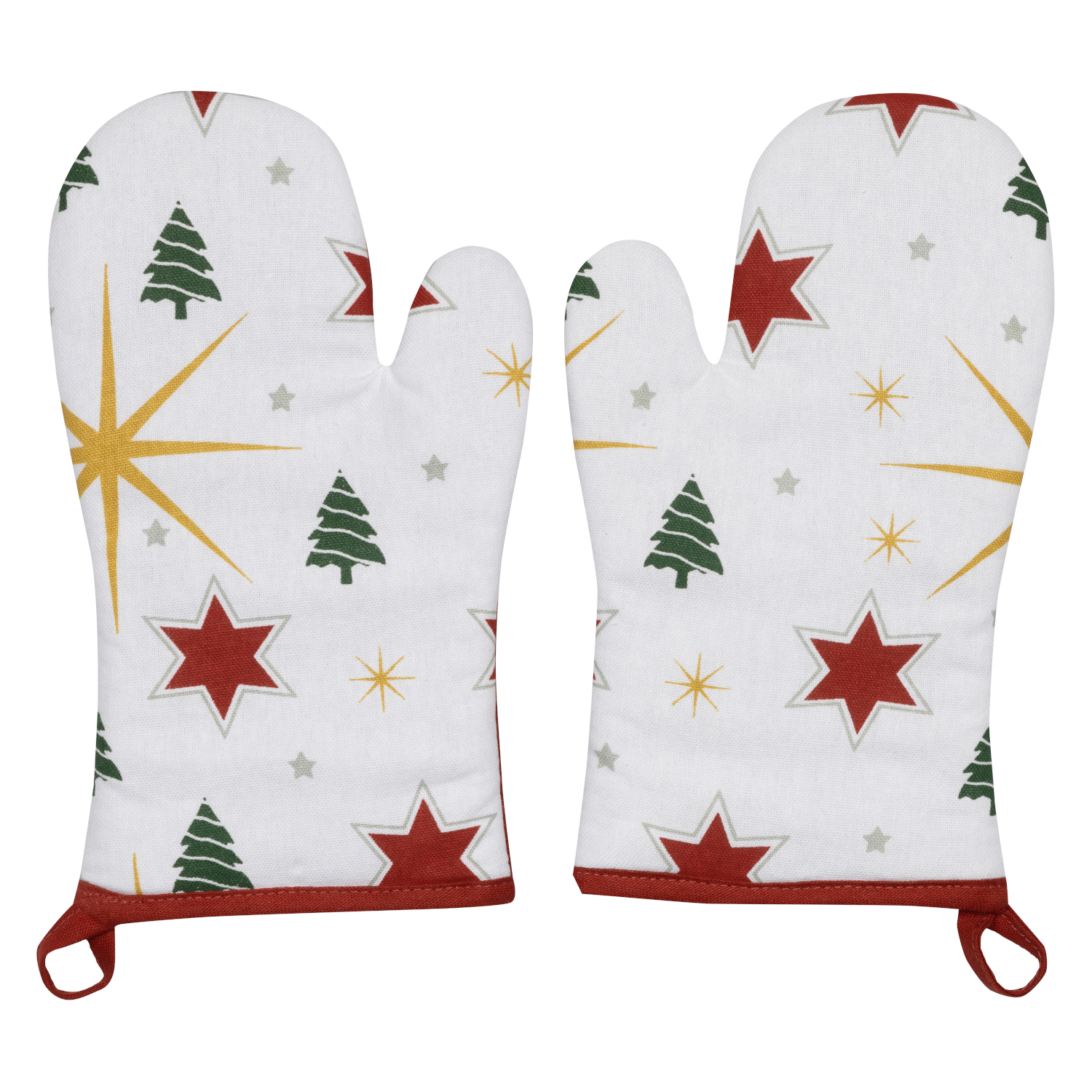 Ofenhandschuh (PSA) 2er Pack X-Mas Edition - X-Mas Tree