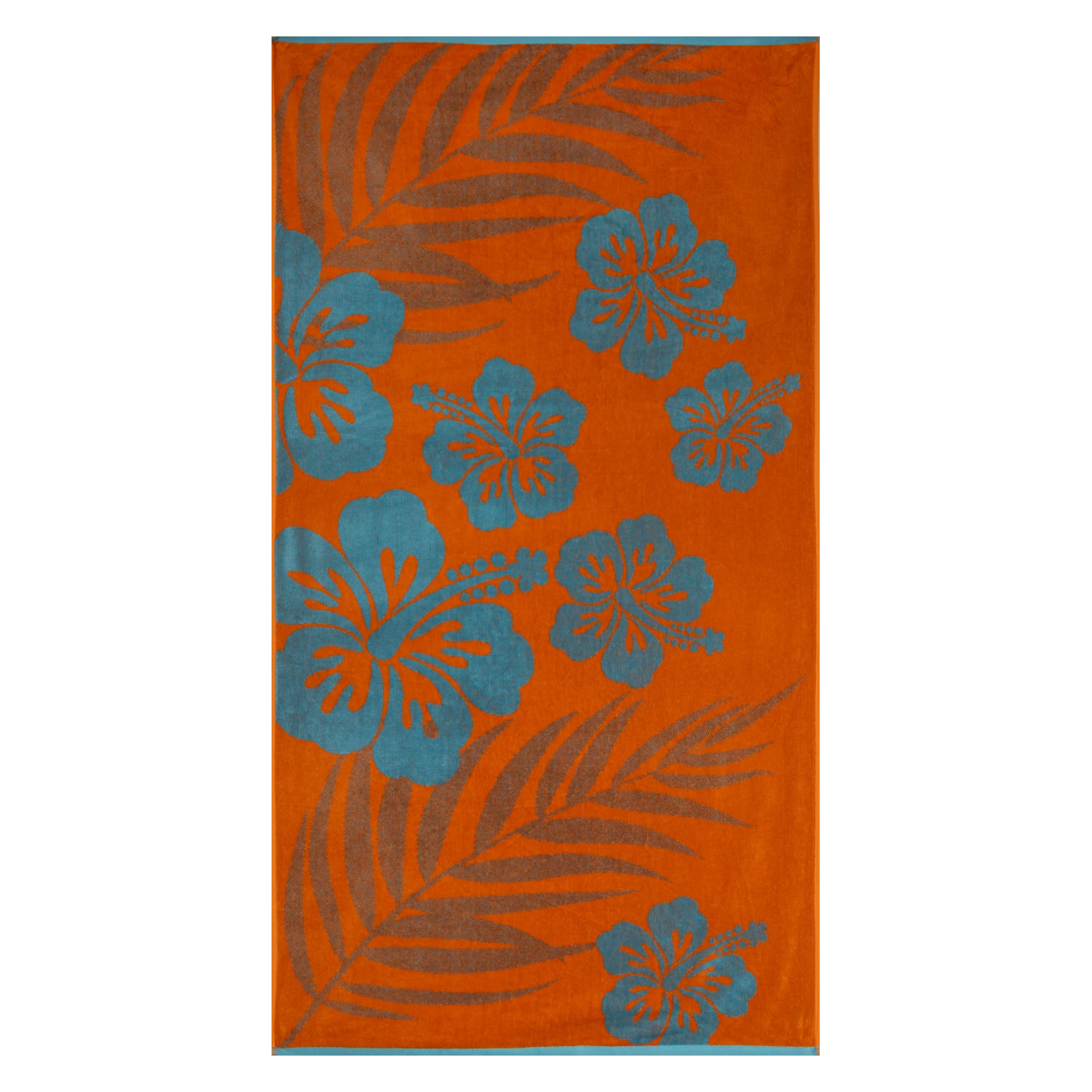 Strandtuch Design Palm Hibiskus