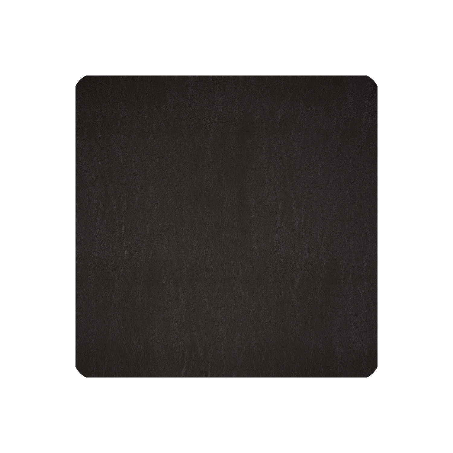 Glasuntersetzer 6er Pack Kaja eckig - Farbe schwarz