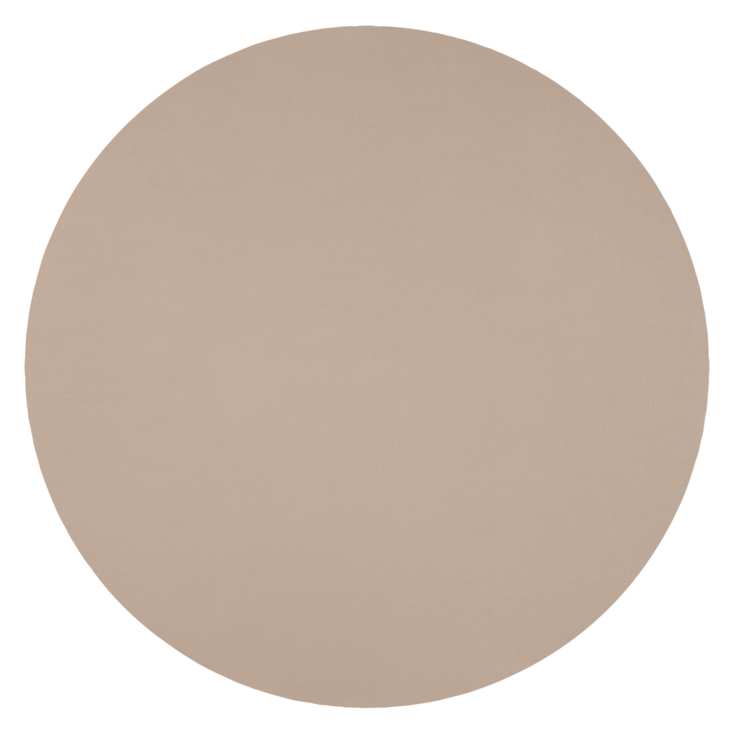 Glasuntersetzer 6er Pack Kaja rund - Farbe hellgrau