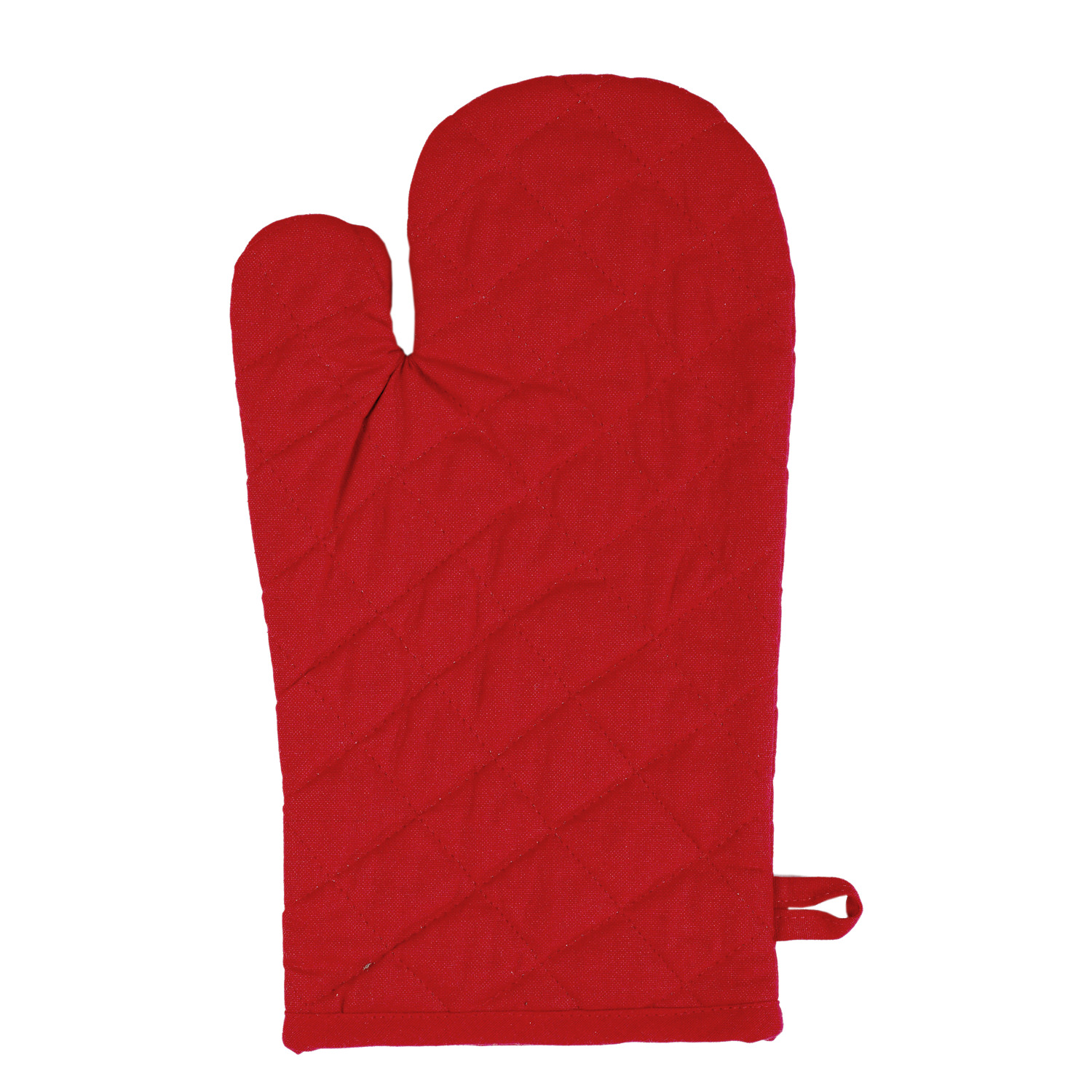 Ofenhandschuh (PSA) uni - Farbe rot