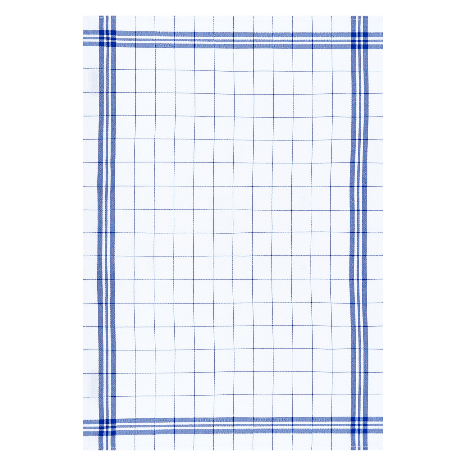 Geschirrtuch Bambus kariert - Farbe marine