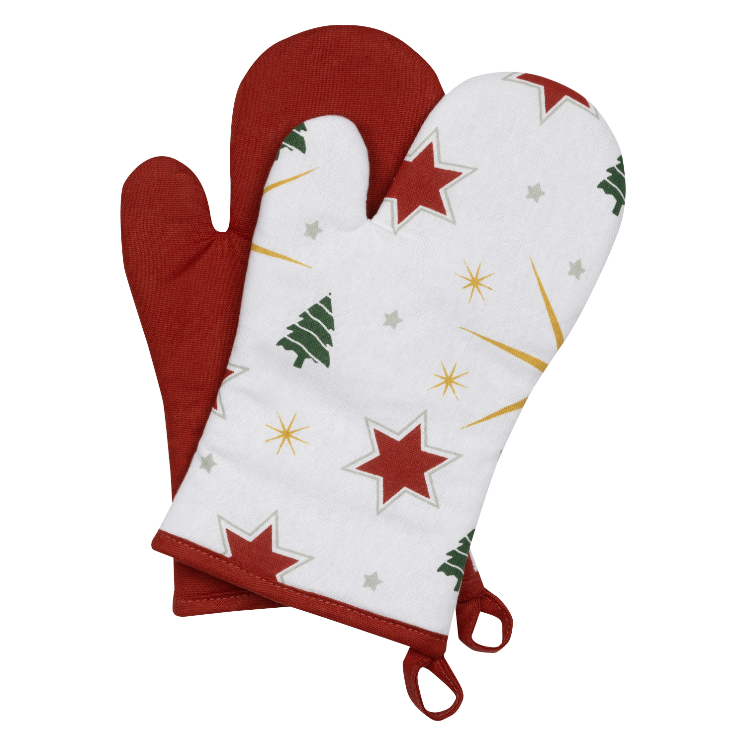 Ofenhandschuh (PSA) 2er Pack X-Mas Edition - X-Mas Tree