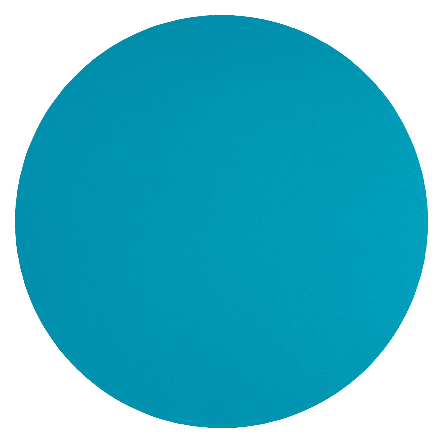 Glasuntersetzer 6er Pack Kaja rund - Farbe türkis