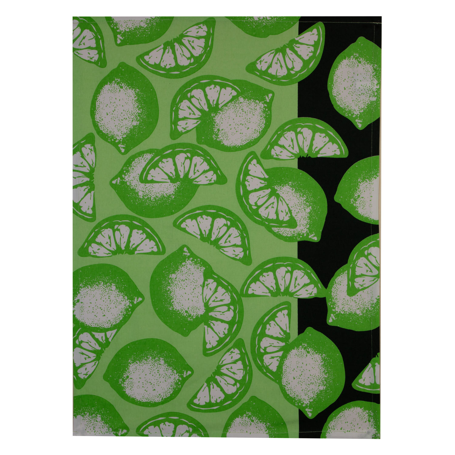 Geschirrtuch bedruckt - Limette