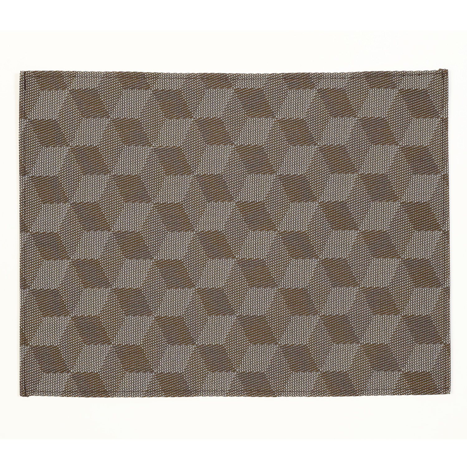 Tischset Würfel - Farbe schoko