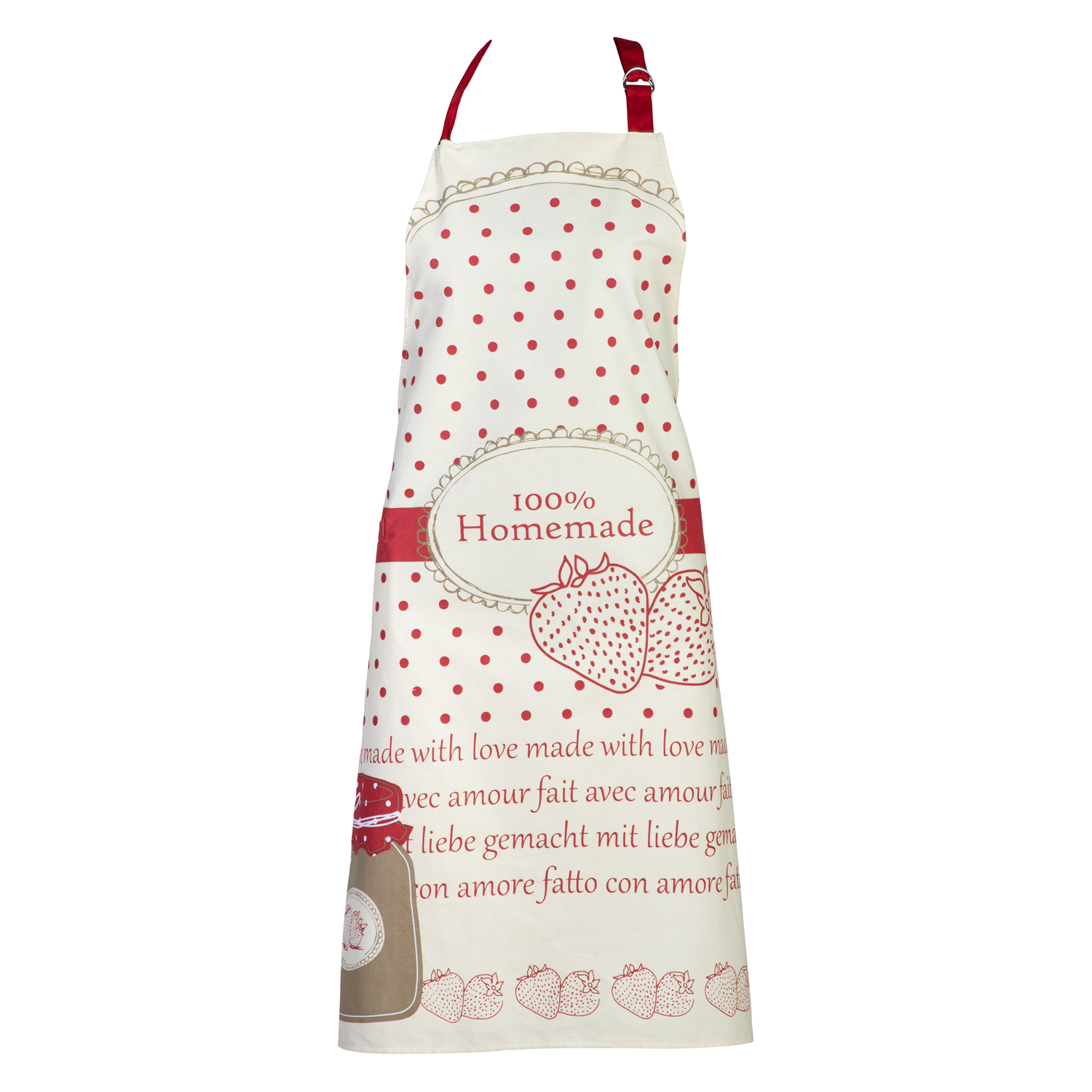 Kochschürze mit Tasche - Homemade
