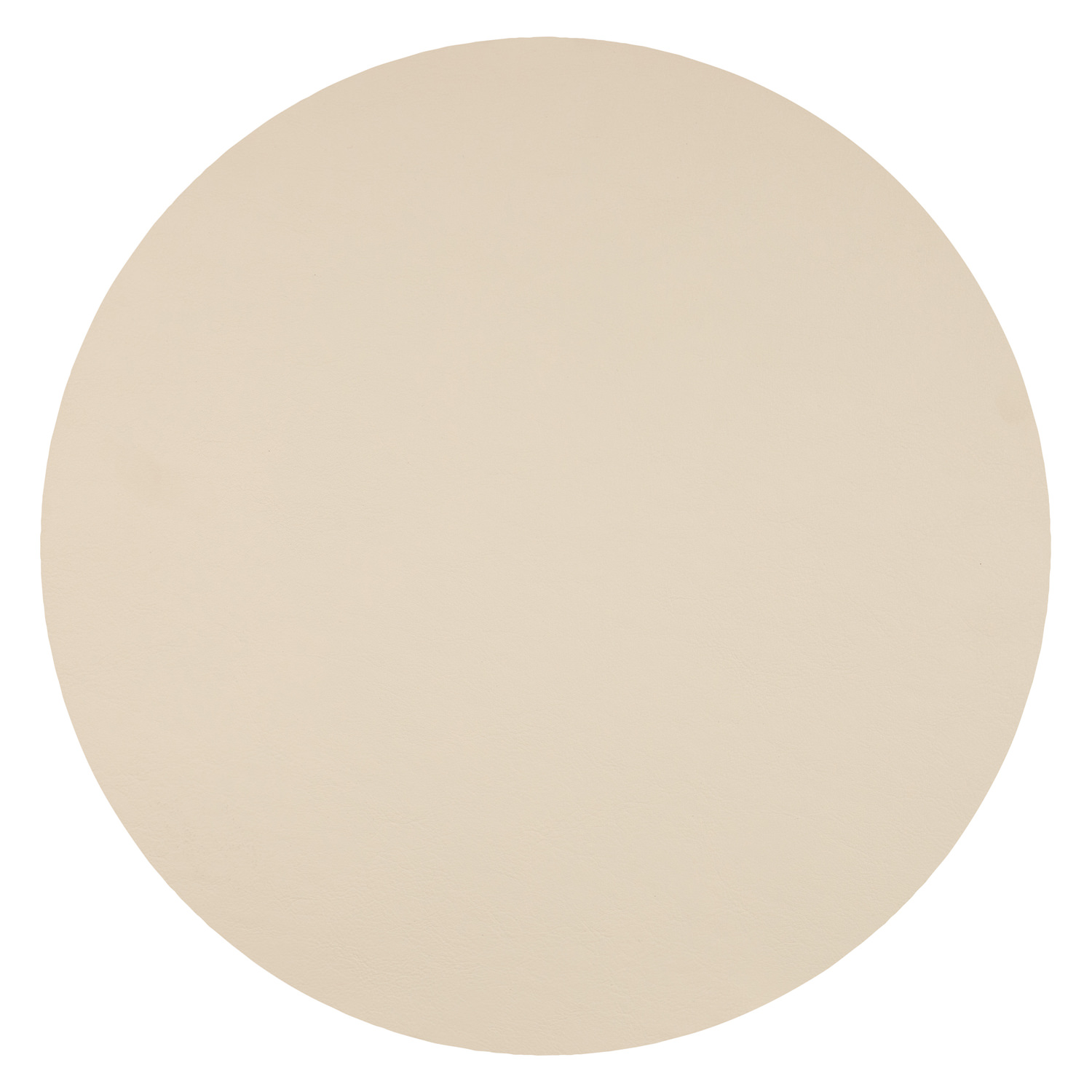 Glasuntersetzer 6er Pack Kaja rund - Farbe ecru