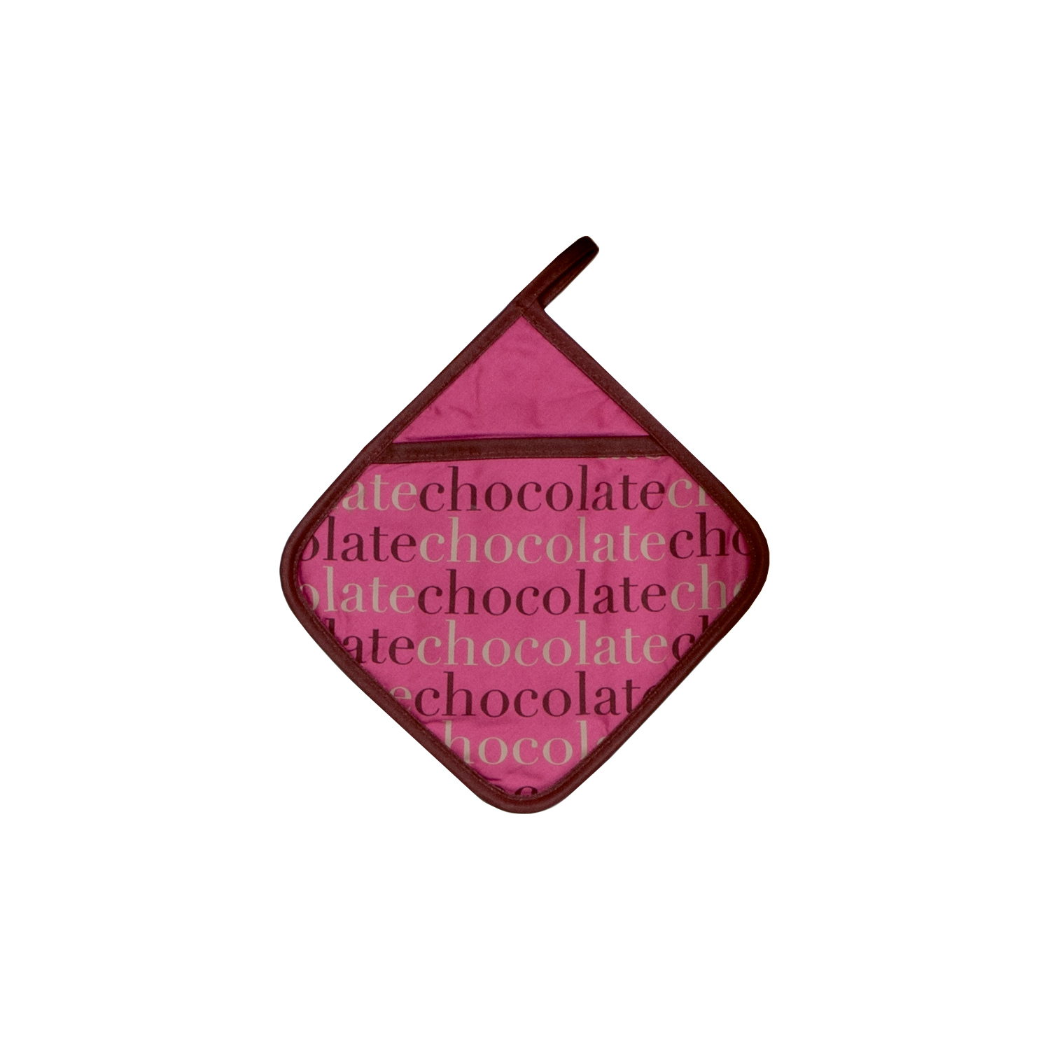 Topflappen mit Eingriff - Chocolate (Küchengreifhilfe) 